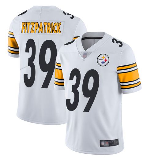 Men Pittsburgh Steelers #39 Fitzpatrick White Nike Vapor Untouchable Limited NFL Jerseys->pittsburgh steelers->NFL Jersey